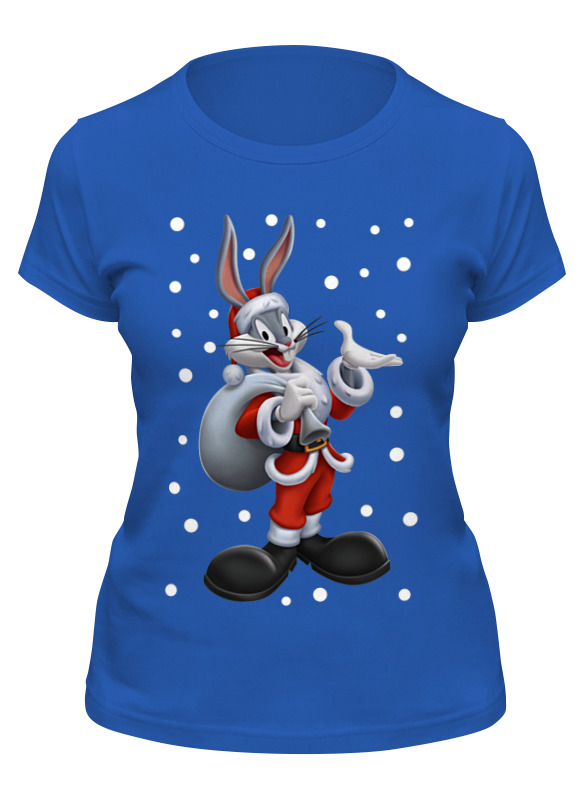 Printio Футболка классическая Bugs bunny christmas