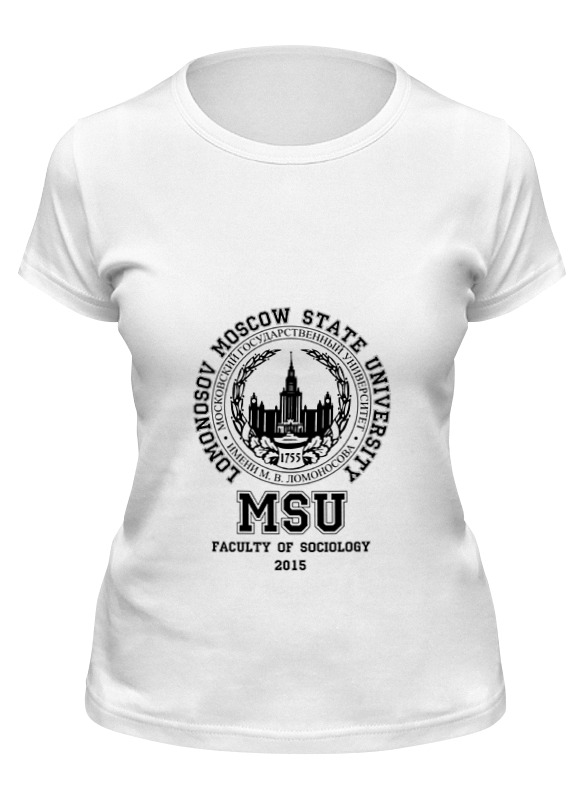 Printio Футболка классическая Мгу(msu) мгу msu 764400 4xs белый