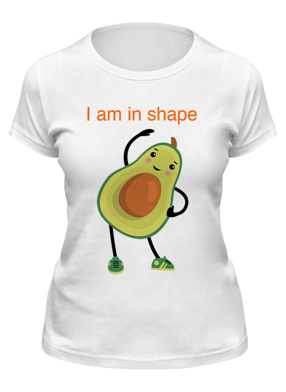 Printio Футболка классическая Фитнес авокадо
