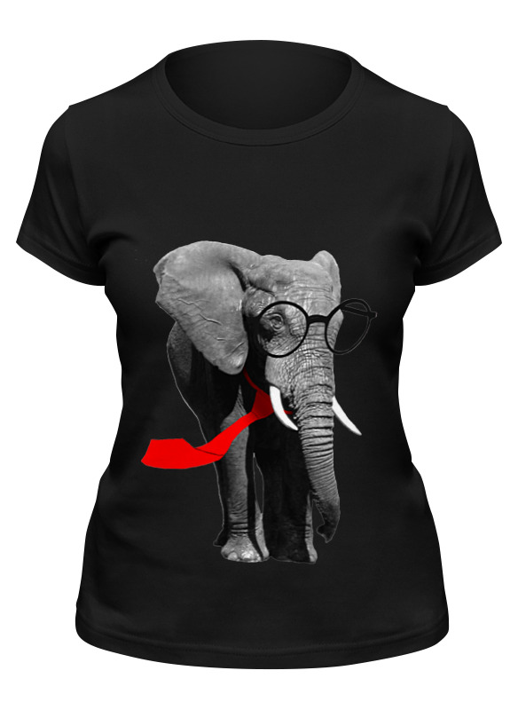 printio детская футболка классическая унисекс классный слон Printio Футболка классическая Классный слон