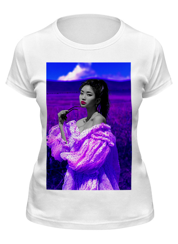 Printio Футболка классическая Неоновая девушка