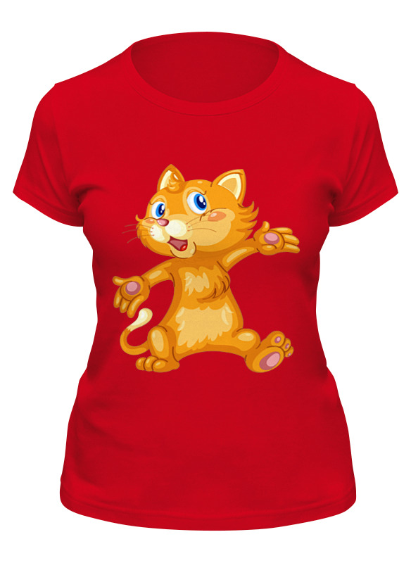 Printio Футболка классическая Рыжий кот printio футболка классическая рыжий кот
