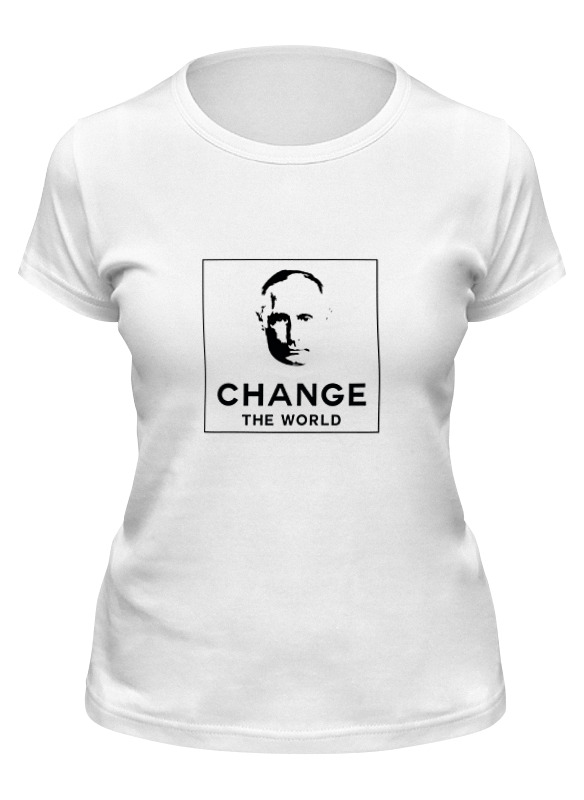 Printio Футболка классическая Putin change the world - путин изменит мир printio футболка классическая puttin on the putin