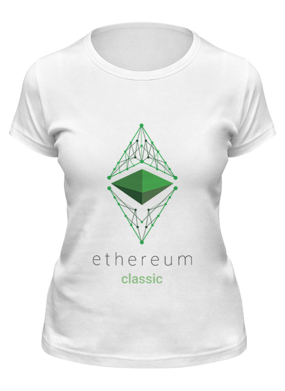 Printio Футболка классическая Ethereum classic футболка printio 2190337 ethereum classic размер m цвет белый