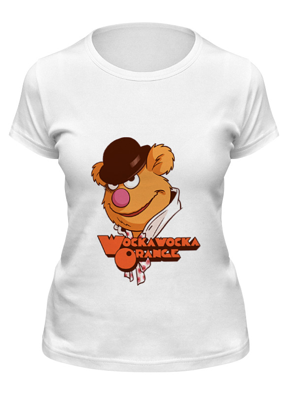 printio футболка wearcraft premium slim fit wocka wocka orange Printio Футболка классическая Wocka wocka orange