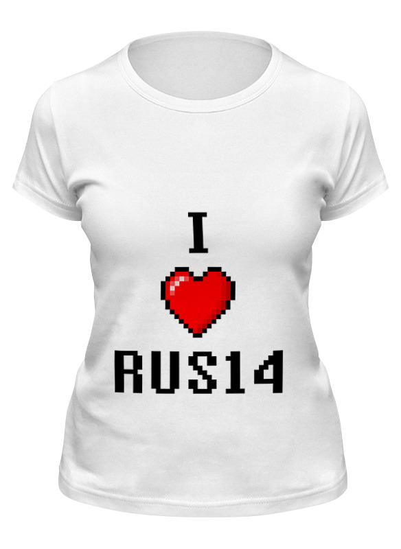 Printio Футболка классическая I love rus14