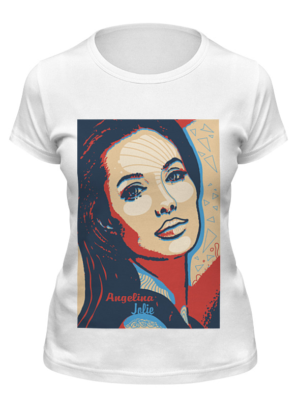 Printio Футболка классическая Анджелина джоли