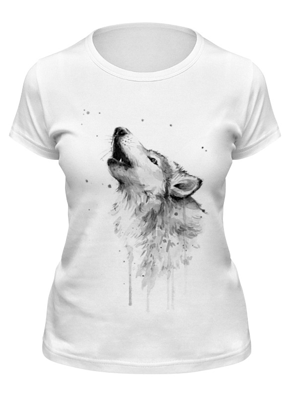 Printio Футболка классическая Акварельный волк printio футболка классическая акварельный волк