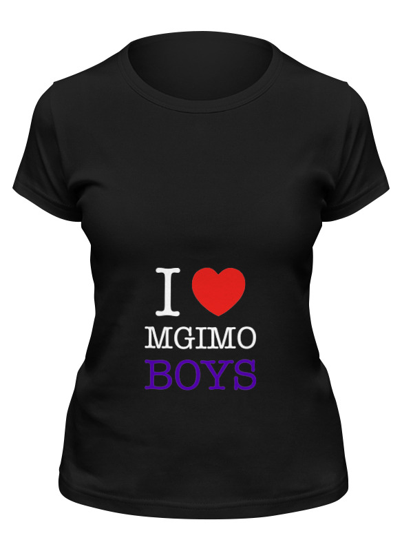 Printio Футболка классическая I love mgimo boys printio футболка wearcraft premium i love mgimo boys