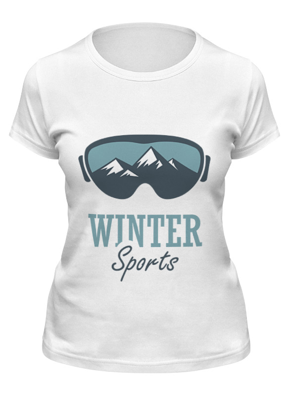 Printio Футболка классическая Зимний спорт (winter sport) зимний спорт winter sport 782124 s белый