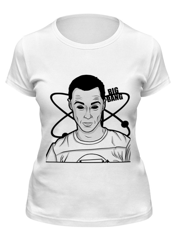 Printio Футболка классическая Sheldon from big bang theory printio футболка с полной запечаткой для девочек теория шелдона