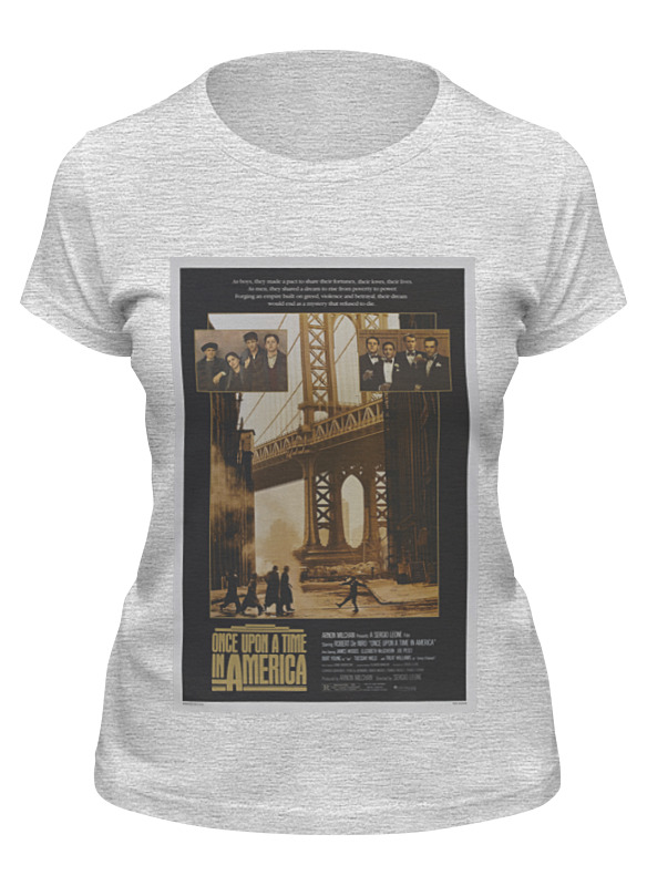Printio Футболка классическая Once upon a time in america / однажды в америке printio футболка wearcraft premium slim fit once upon a time in america однажды в америке