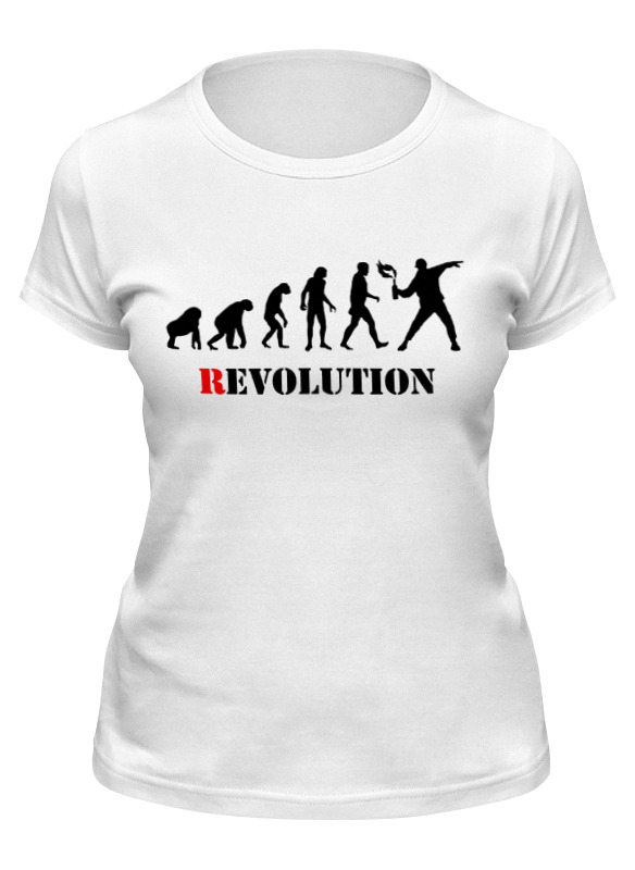 Printio Футболка классическая Evolution - revolution printio сумка evolution revolution