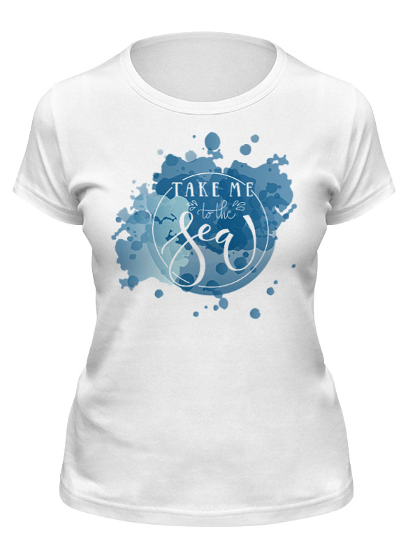 Printio Футболка классическая Море зовет женская футболка зайчик на пляже лето море зовет l белый