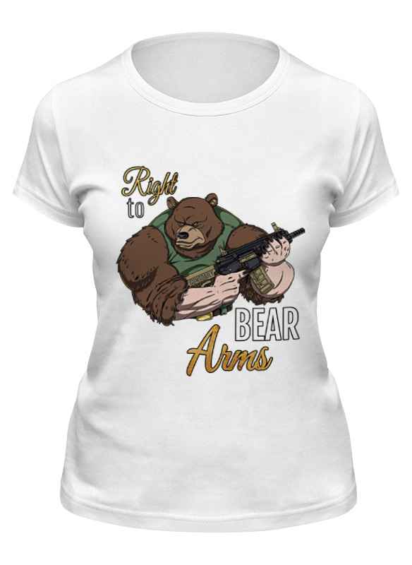 Printio Футболка классическая Bear arms printio лонгслив bear arms