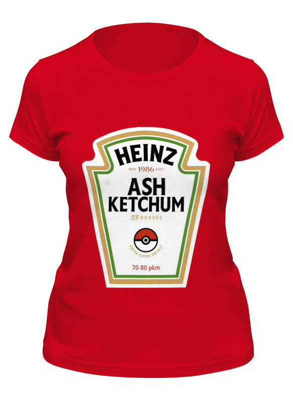 Printio Футболка классическая Heinz ash ketchum printio футболка wearcraft premium slim fit heinz ash ketchum