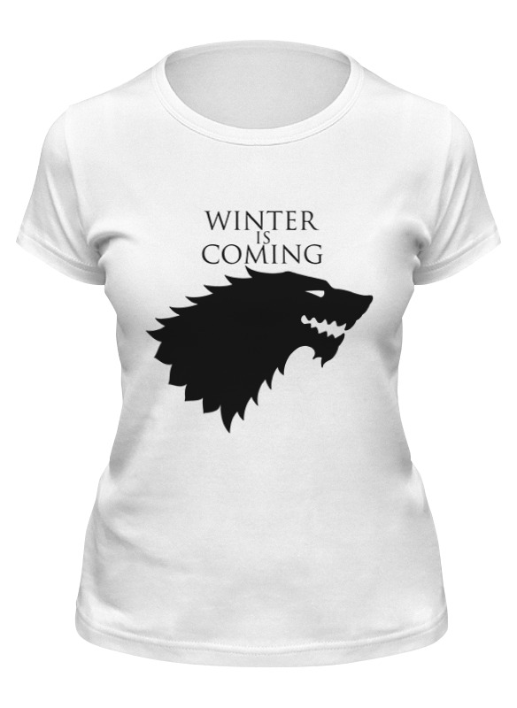 Printio Футболка классическая Winter is coming набор футболка фигурка funko pop game of thrones – nymeria tees