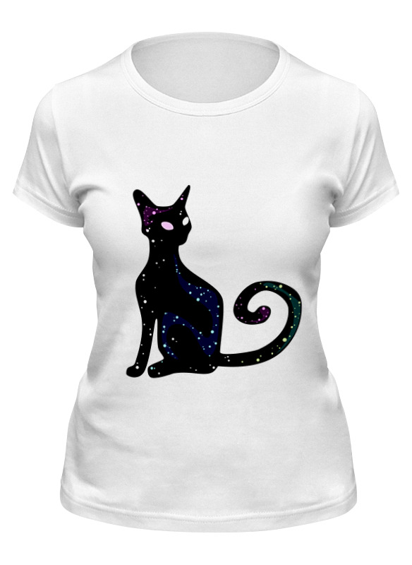 Printio Футболка классическая Космическая кошка мужская футболка кот и звезды m белый