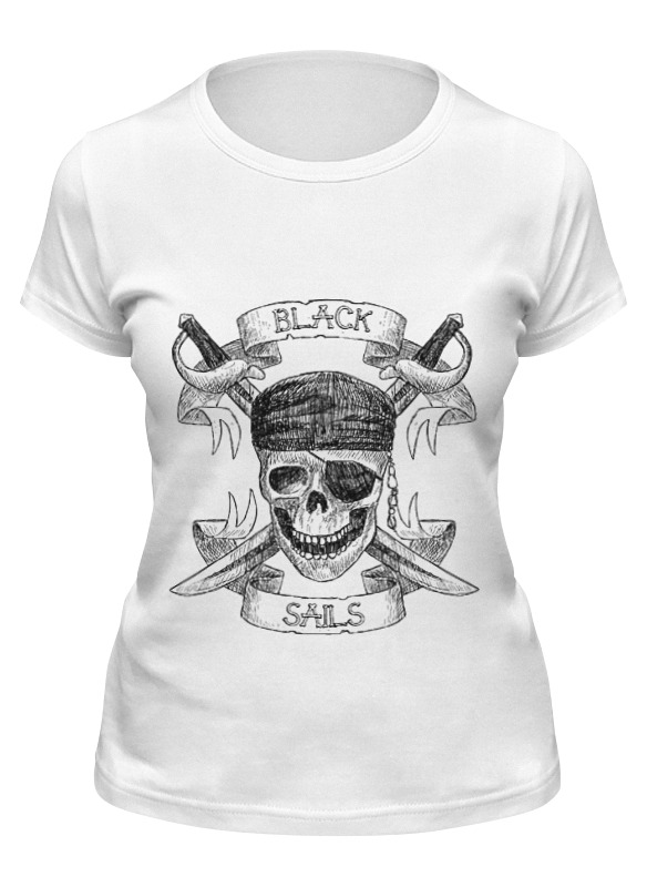 Printio Футболка классическая Чёрные паруса printio футболка классическая футболка пиратский череп