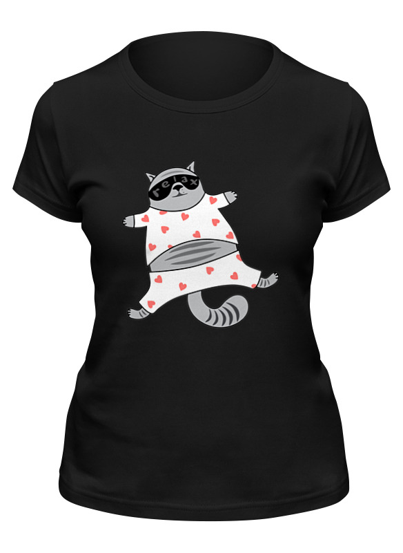 Printio Футболка классическая Котик спит