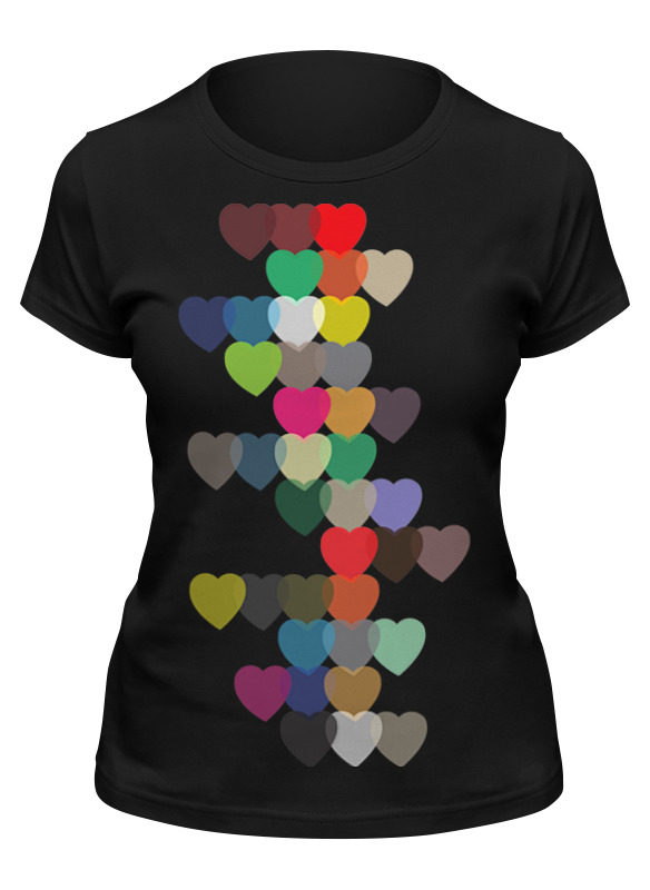 Printio Футболка классическая Сердечки