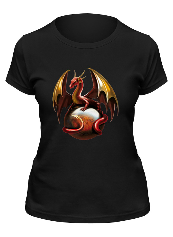 Printio Футболка классическая Алый дракон.