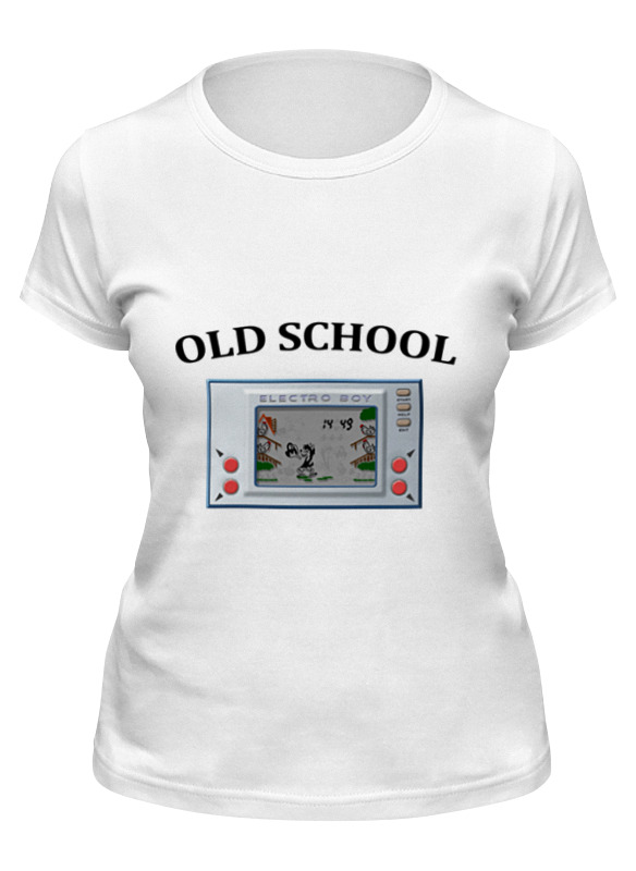 Printio Футболка классическая Old school футболка начнем игру белый