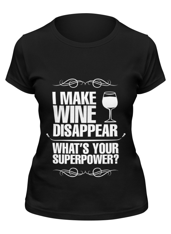 Printio Футболка классическая Wine lover's must-have printio свитшот унисекс хлопковый wine lover s must have