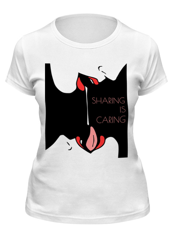 Printio Футболка классическая Sharing is caring printio футболка wearcraft premium sharing is caring