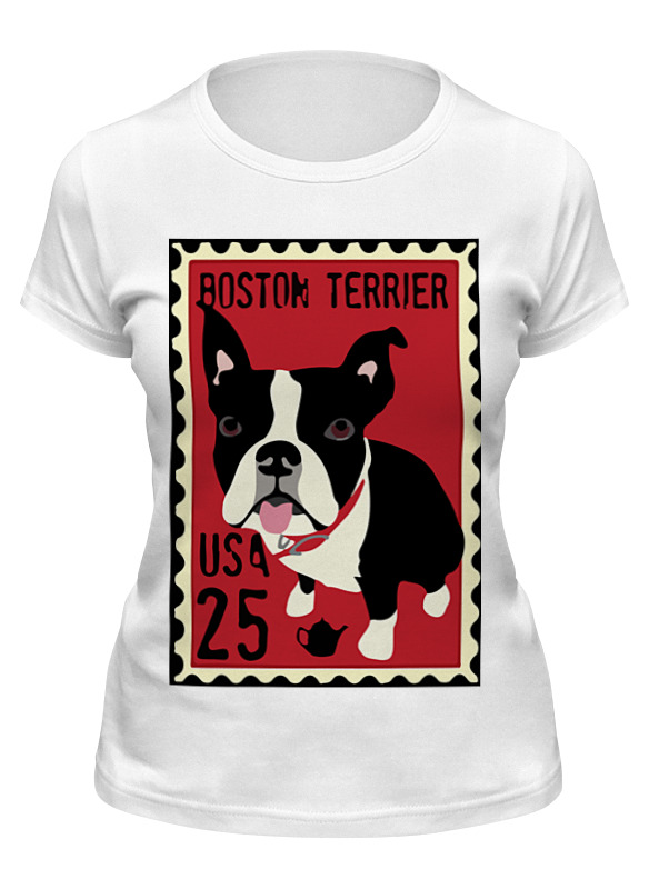 Printio Футболка классическая Boston terrier цена и фото