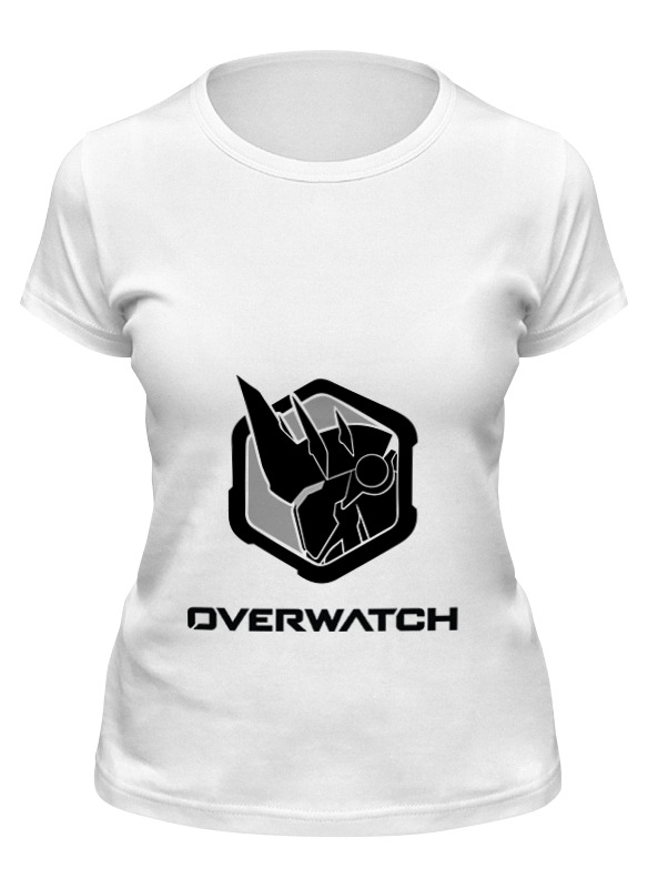 Printio Футболка классическая Overwatch reinhardt bw