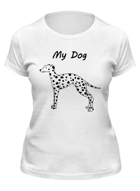 Printio Футболка классическая Моя собака/далматинец мужская футболка собака далматинец m синий