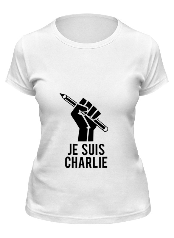 Printio Футболка классическая Je suis charlie, я шарли