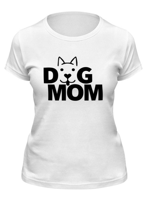 Printio Футболка классическая Dog mum женская футболка мама всегда права надпись xl белый