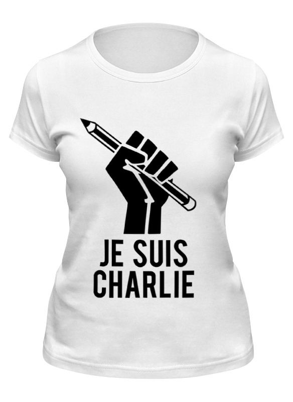 Printio Футболка классическая Je suis charlie, я шарли