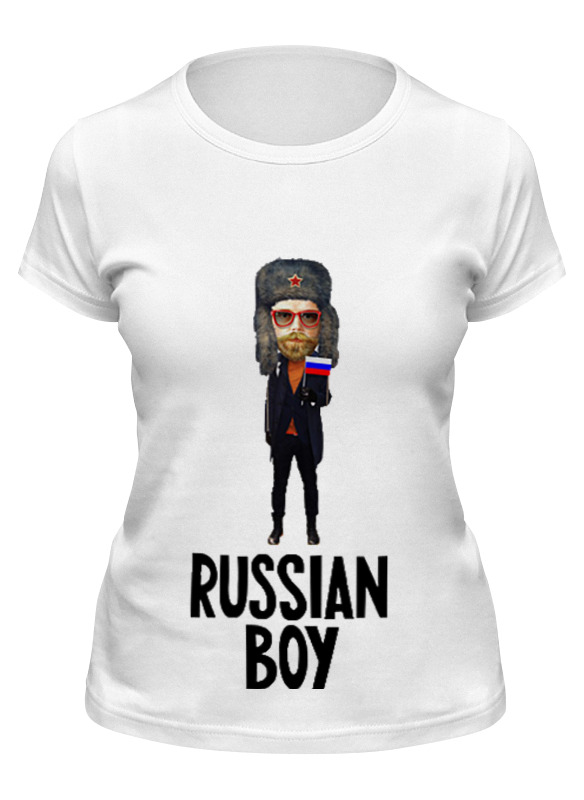 Printio Футболка классическая Russian boy printio майка классическая russian boy