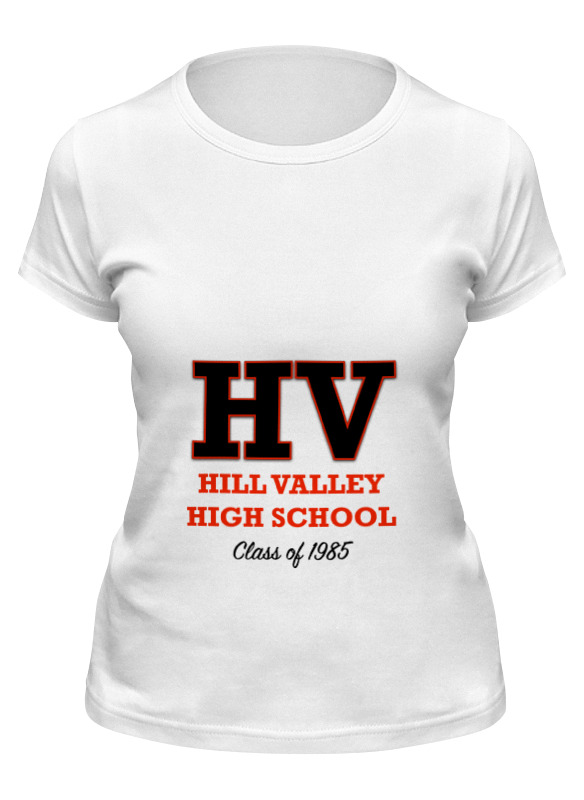 Printio Футболка классическая Hill valley high school'85 printio футболка wearcraft premium hill valley high school 85