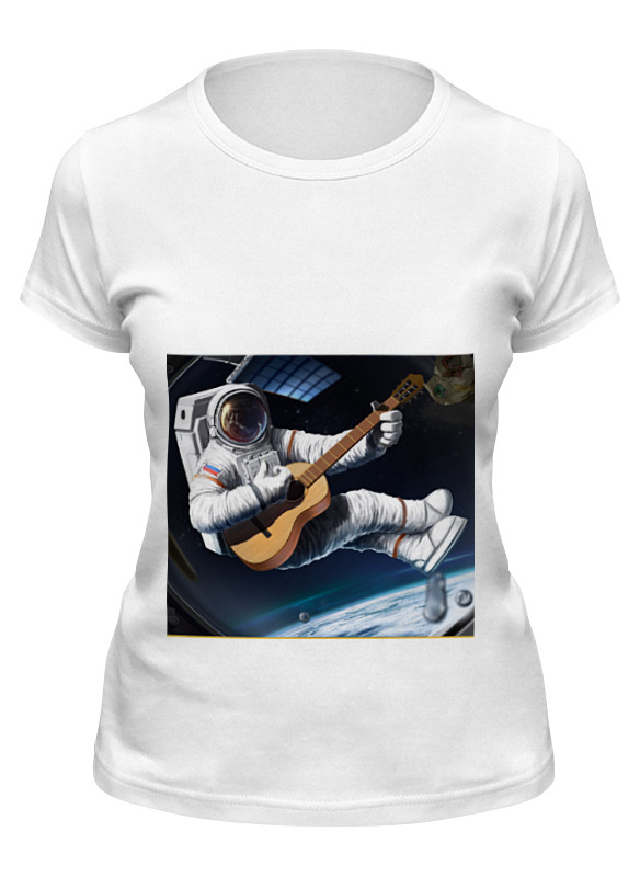Printio Футболка классическая Русский космонавт мужская футболка веселый космонавт m белый