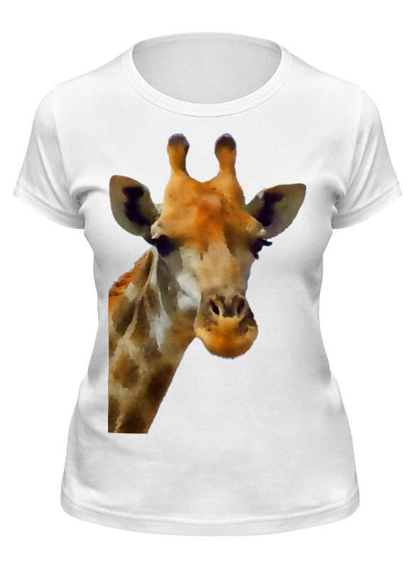 Printio Футболка классическая Жираф женская футболка жираф в бабочках m белый