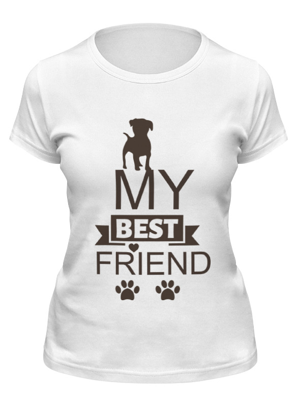 Printio Футболка классическая My best friend printio футболка для собак my best friend