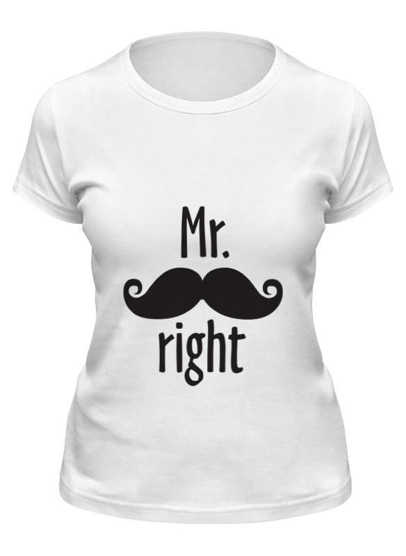 Printio Футболка классическая Mr. right printio сумка mr right