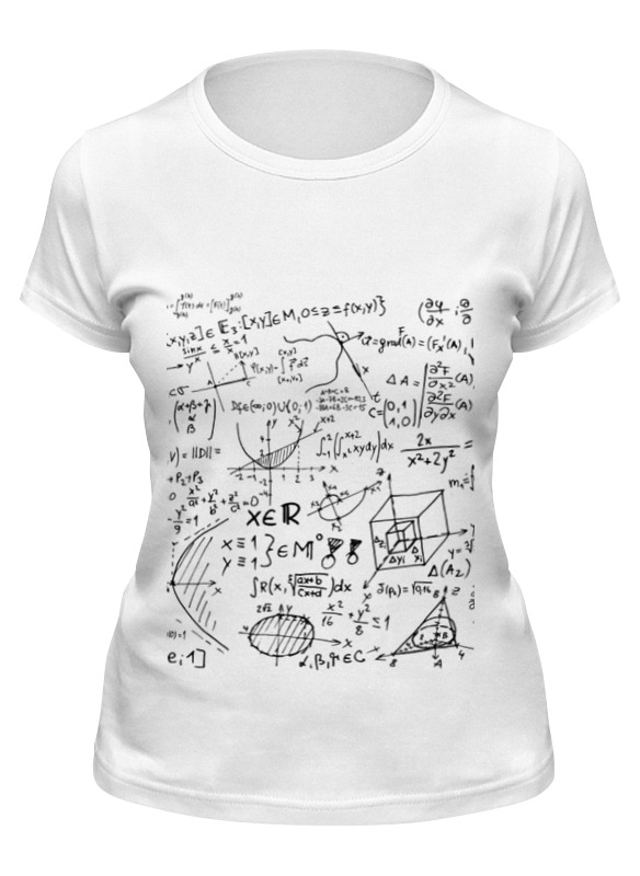 Printio Футболка классическая Математика, физика, формулы printio детская футболка классическая унисекс математика физика формулы