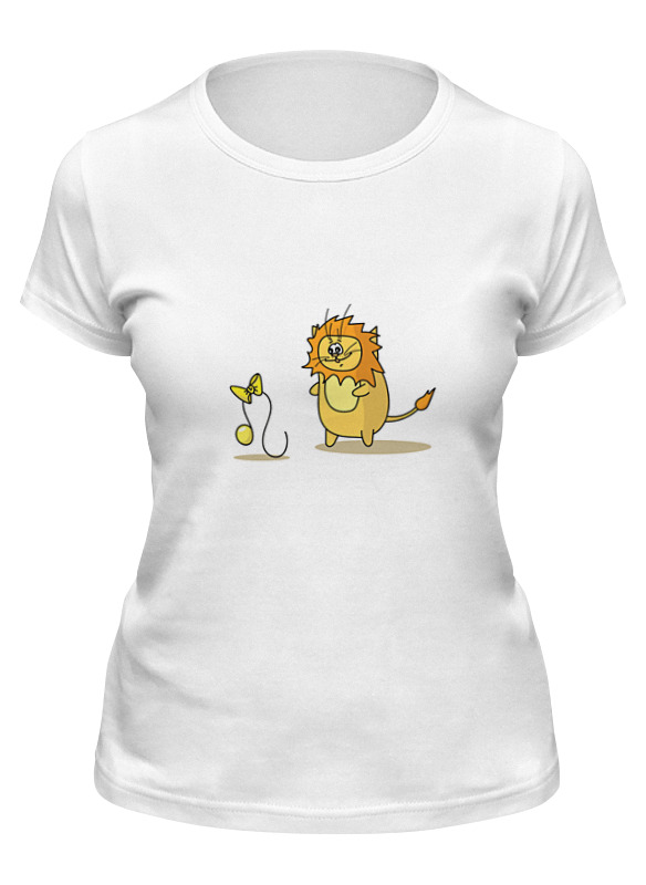 Printio Футболка классическая Кот лев. подарок для льва printio футболка классическая кот лев подарок для льва