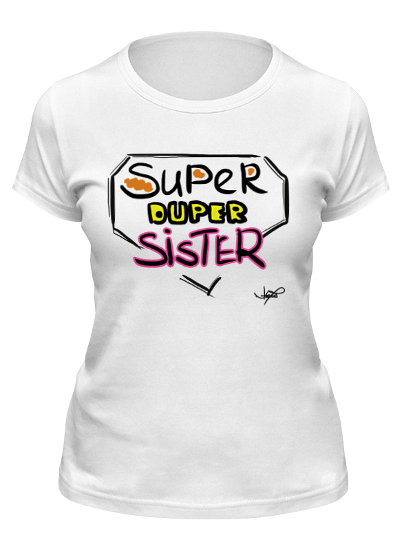 printio футболка классическая super sister Printio Футболка классическая Без названия