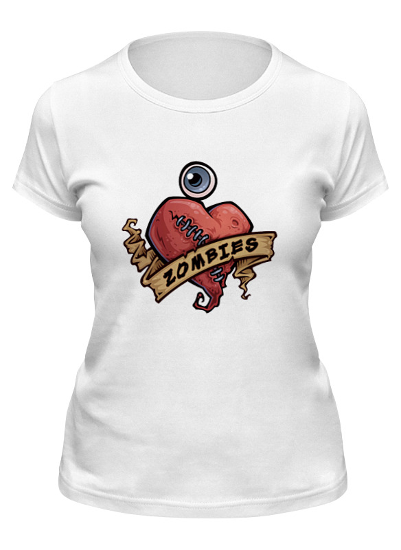 Printio Футболка классическая Zombie-smock [i love zombies] gift t shirt i love zombies i love zombies men s fashion t shirt