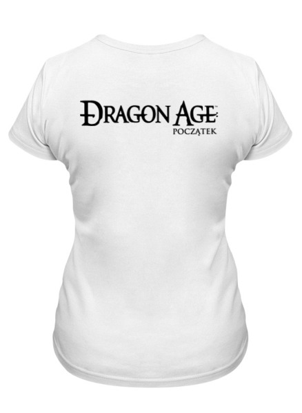 Заказать женскую футболку в Москве. Футболка классическая DRAGON AGE от robus - готовые дизайны и нанесение принтов.