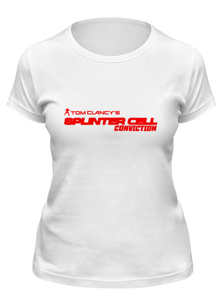 Заказать женскую футболку в Москве. Футболка классическая Splinter Cell от THE_NISE  - готовые дизайны и нанесение принтов.