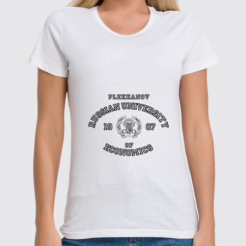 Заказать женскую футболку в Москве. Футболка классическая Мужская рэу от dyzel - готовые дизайны и нанесение принтов.