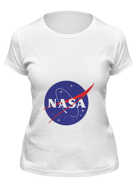 Заказать женскую футболку в Москве. Футболка классическая Без названия от The Spaceway  - готовые дизайны и нанесение принтов.