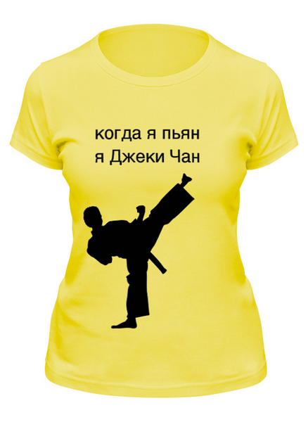Заказать женскую футболку в Москве. Футболка классическая не пожалеешь  от hare - готовые дизайны и нанесение принтов.
